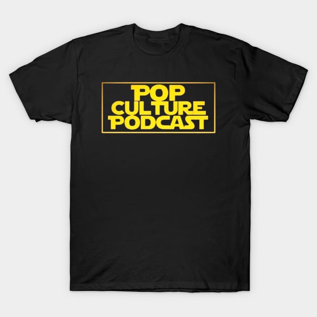 Pop Culture Podcast Logo T-Shirt by Pop Culture Podcast Merch